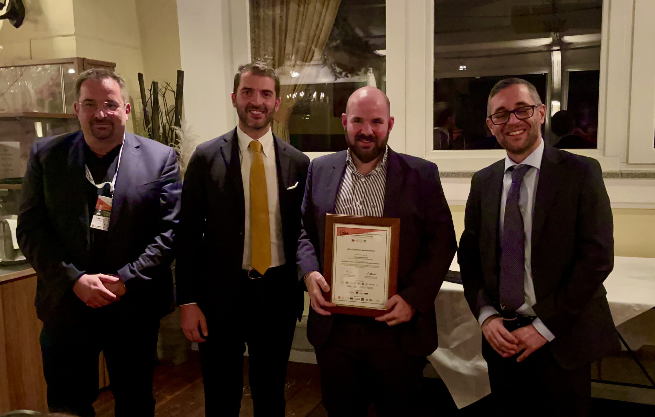 Read more about the article Fotios Konstantinidis’s award at the 4th International conference of Industry 4.0 and Smart Manufacturing