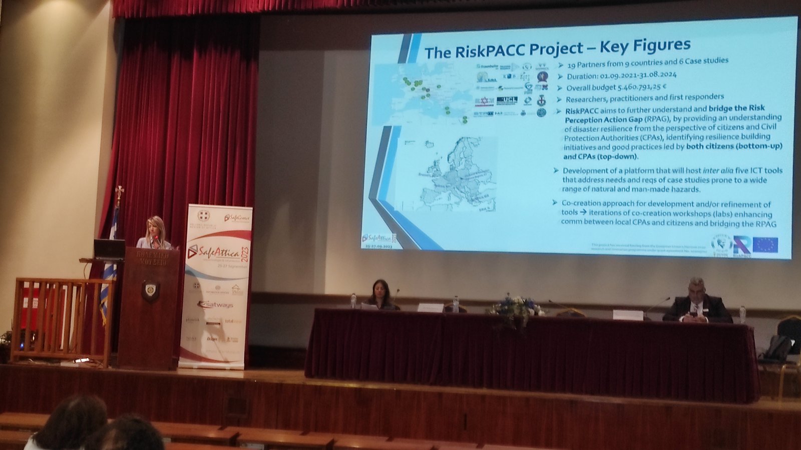 Read more about the article RiskPACC and CiROCCO presentations at SafeAttika 2023
