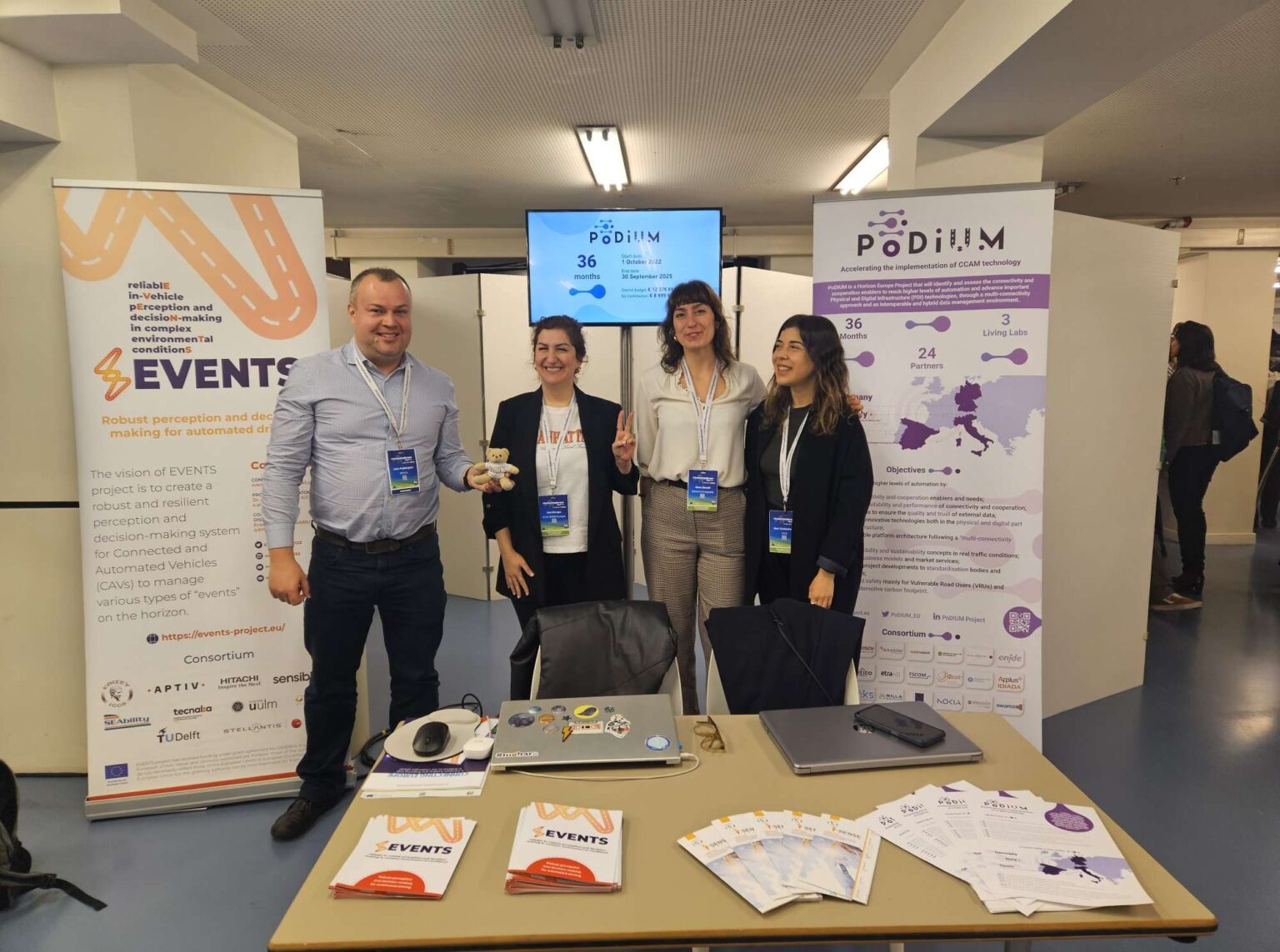Read more about the article EVENTS, ENVELOPE & PODIUM projects at Connecting Europe Days 2024