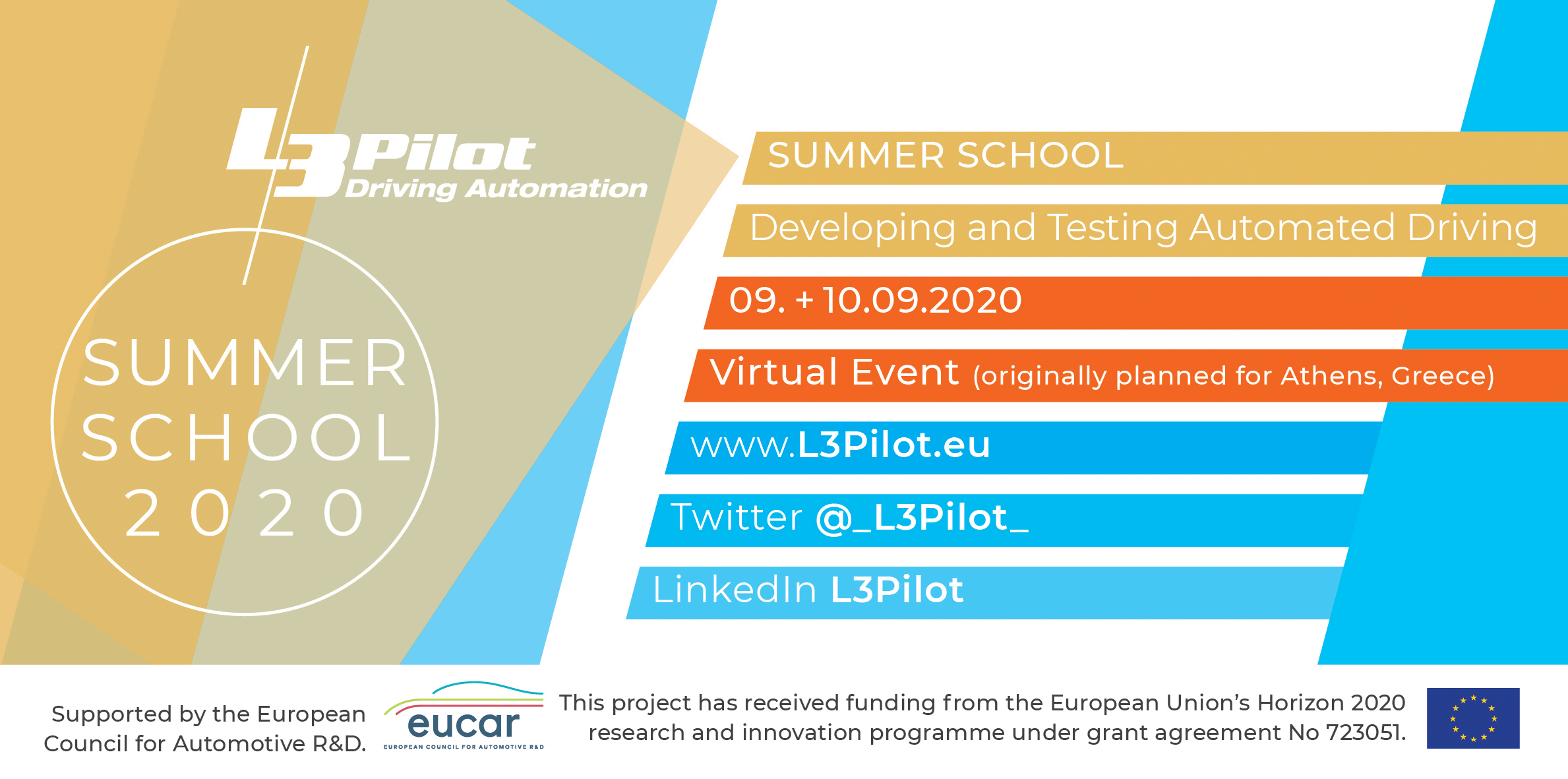 Virtual event L3Pilot summerschool2020 twitter teaser VE 02