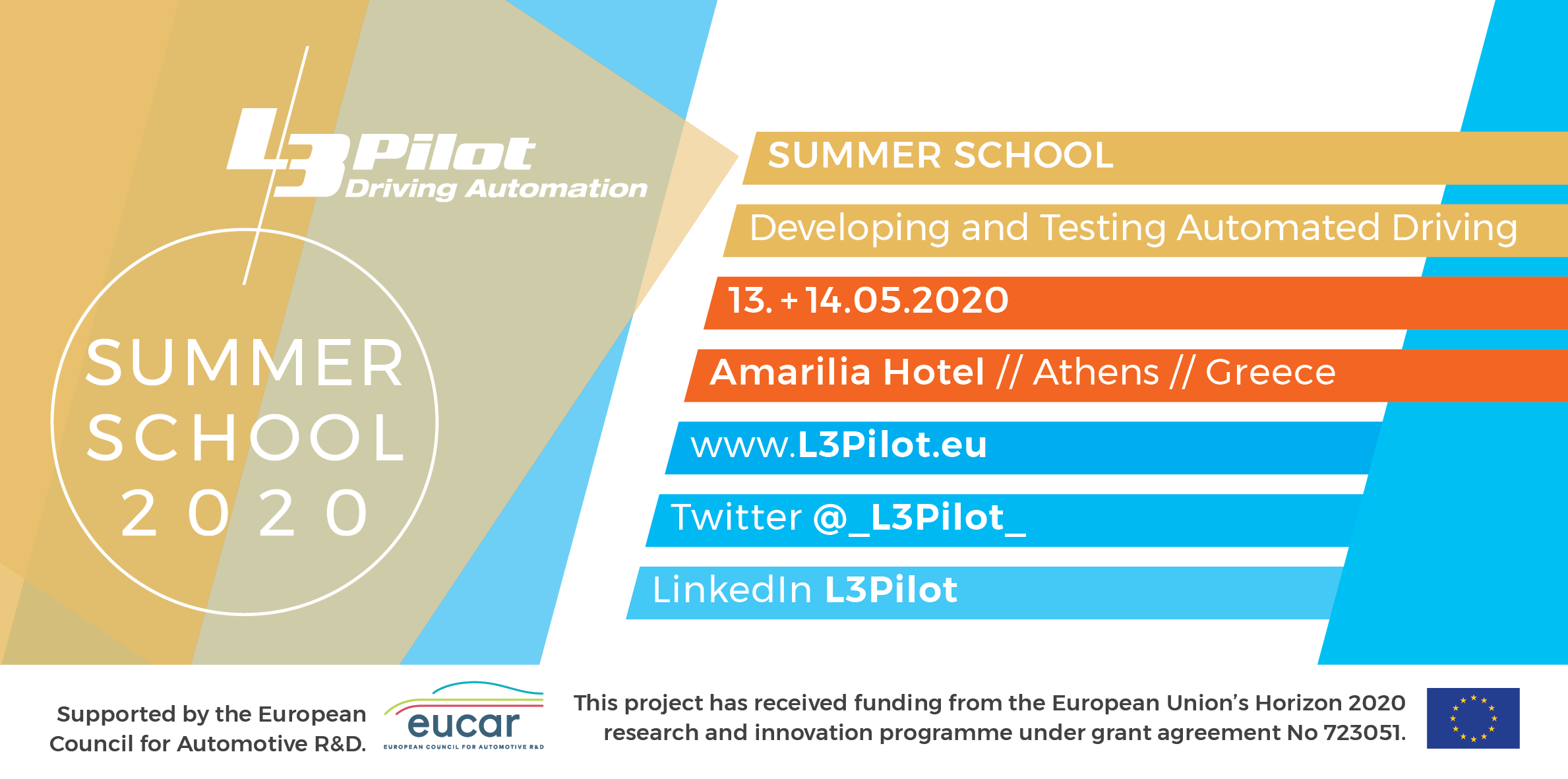 L3Pilot summerschool2020 twitter teaser